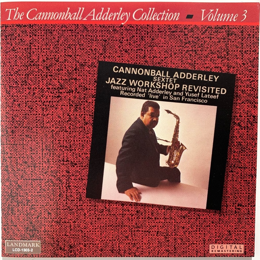 Jazz Workshop Revisited by Cannonball Adderley Sextet CD 1986 Landmark LCD-1303